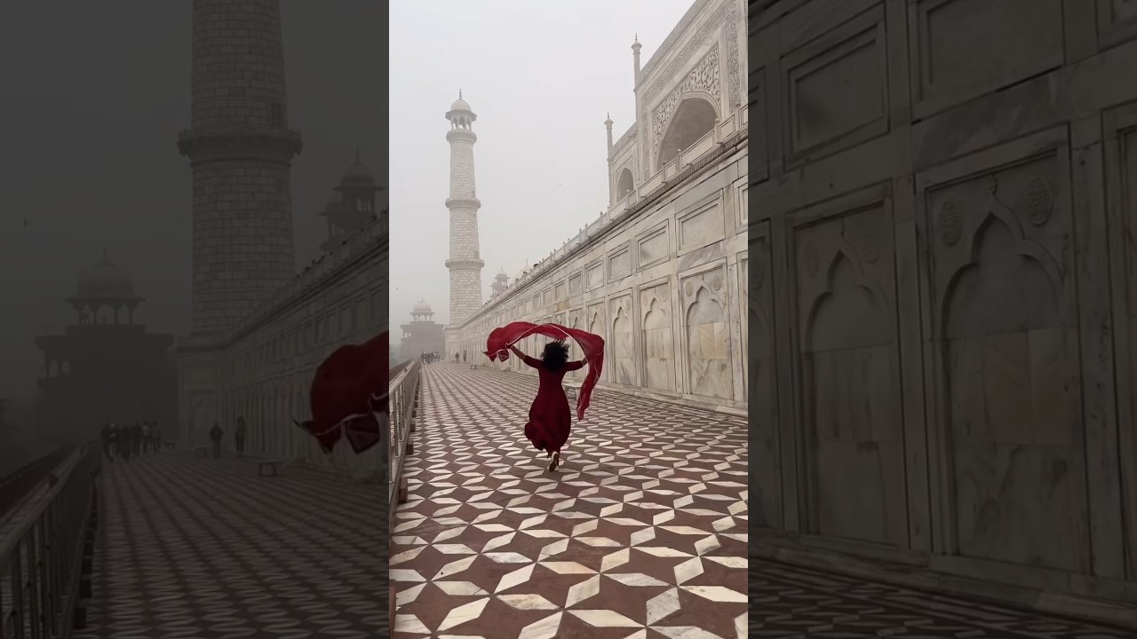 Winter Magic at Taj Mahal? ❄️🌅 Misty Sunrise & Empty Views! (2025 Secret)