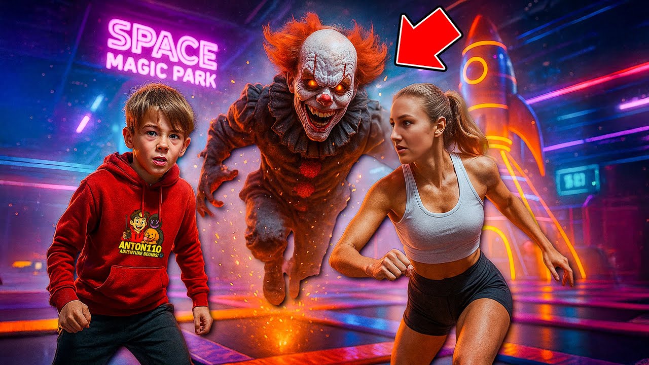 ÜBEERLEBE UM 🥊3 UHR NACHTS gegen den HORRORCLOWN!👽 das ist passiert! 