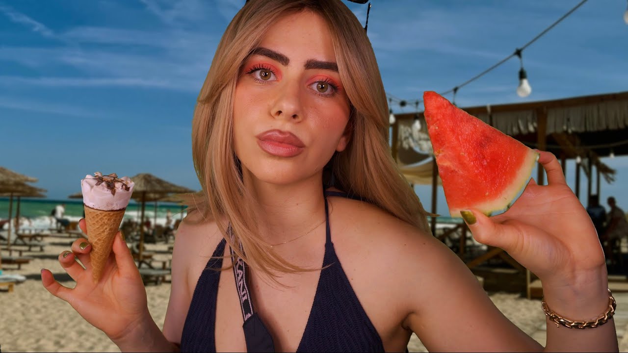 ASMR Entspannung am Goldstrand ☀️| Roleplay