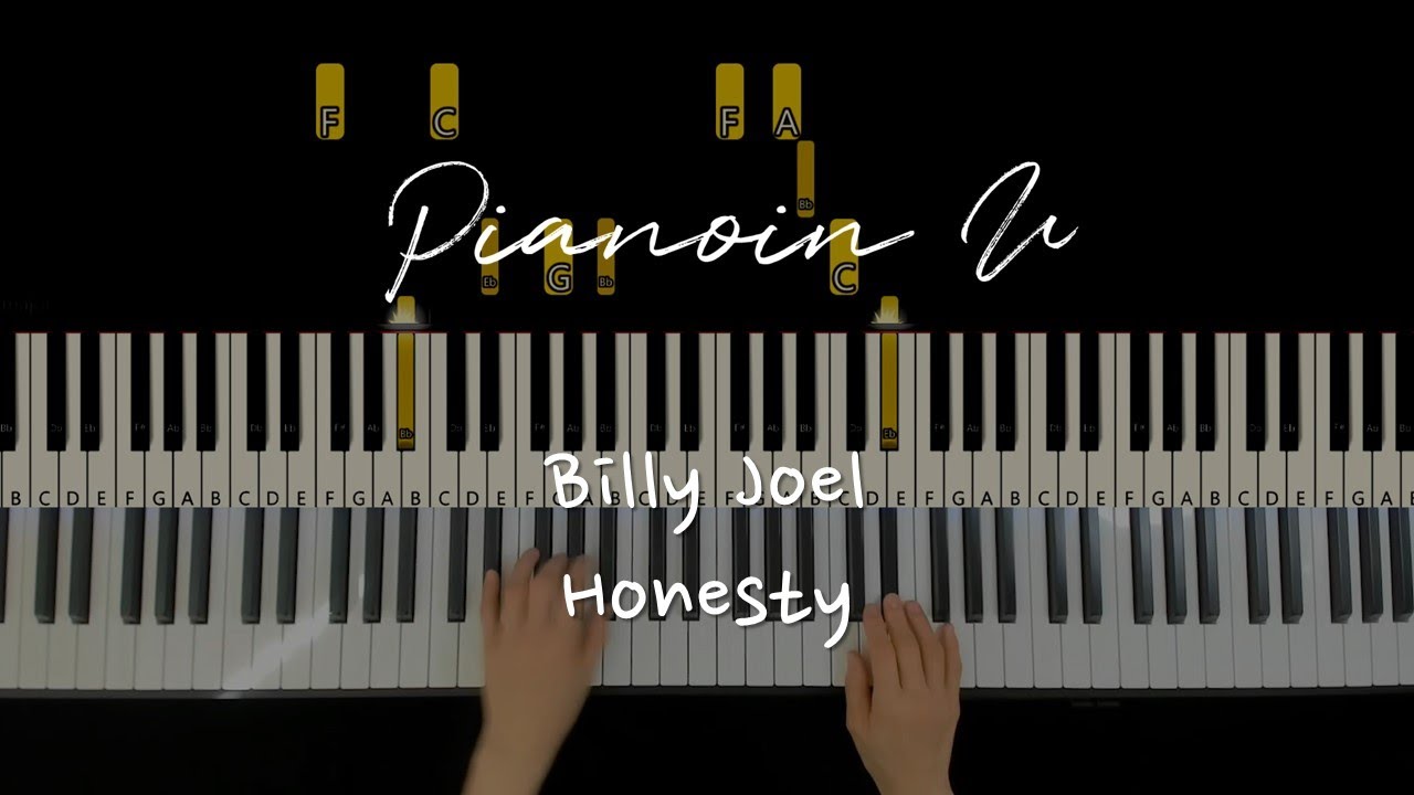 [Tutorial] Billy Joel - Honesty/ Tutorial / Sheet