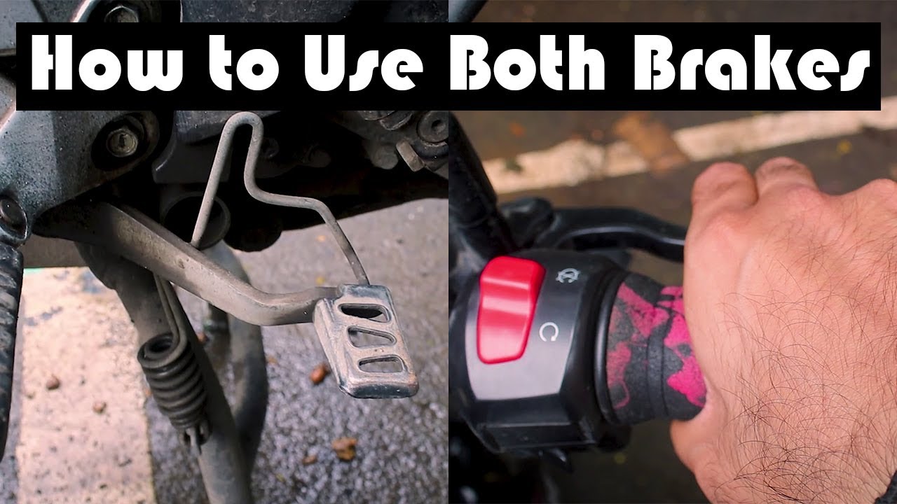 How to Use Both Brakes Properly [Hindi]