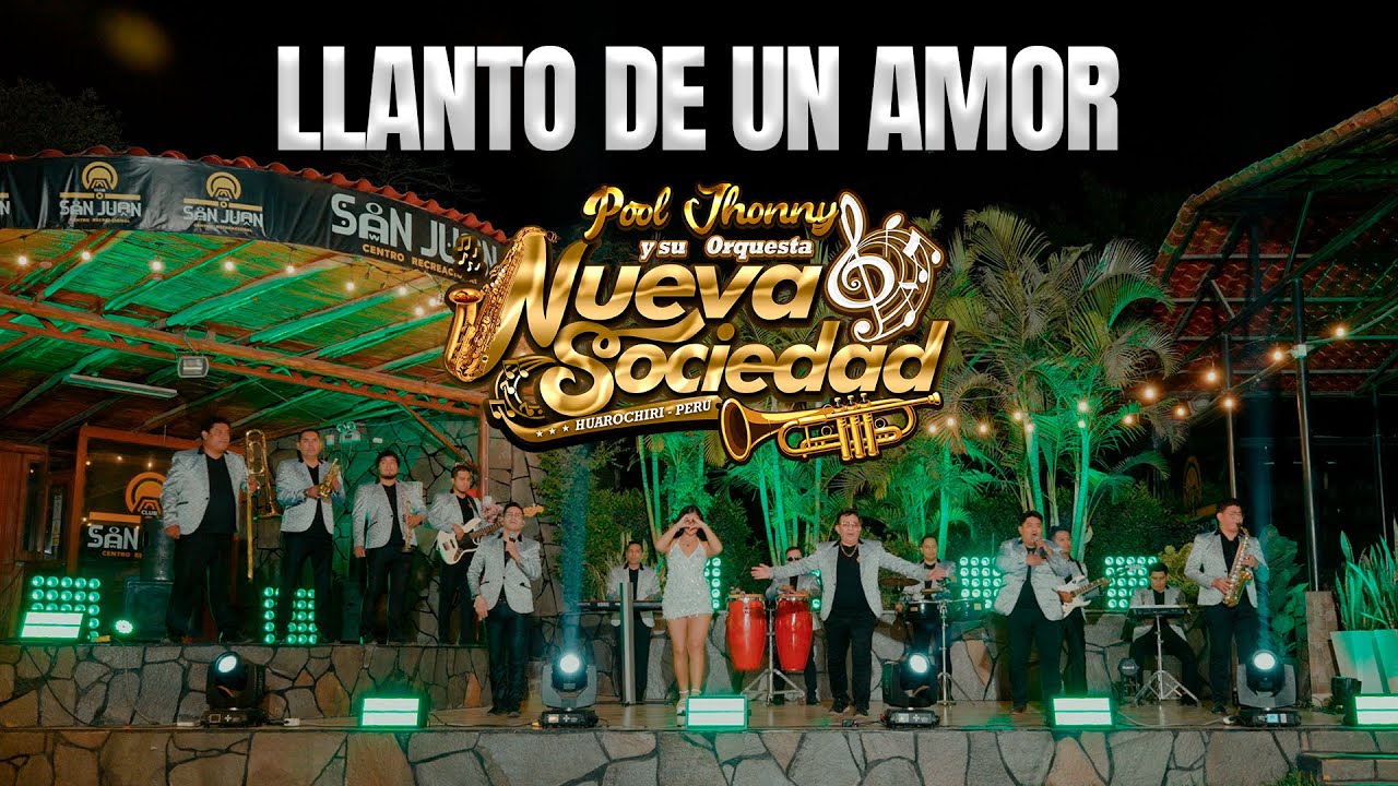 Llanto de un Amor - La Nueva Sociedad De Huarochirí - Video Oficial 2026