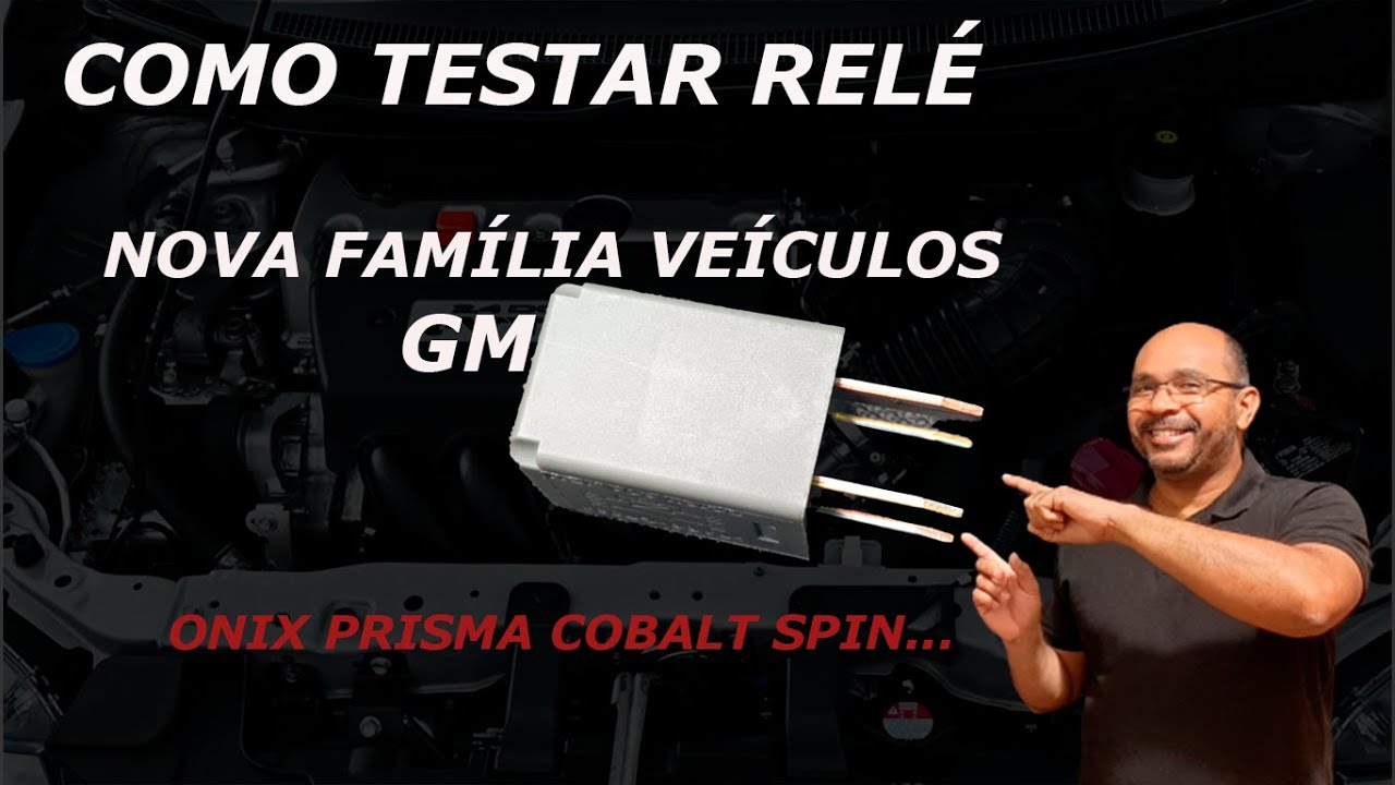 COMO TESTAR RELÉ DA BOMBA DE COMBUSTÍVEL | NOVA FAMÍLIA CARROS GM | ONIX PRISMA COBALT SPIN