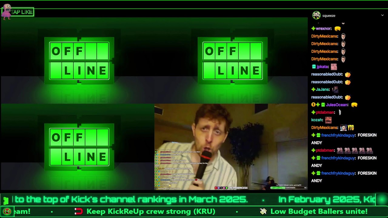 Squeeze Stream LIVE  | IRL / CX / IP2 / KickReUp