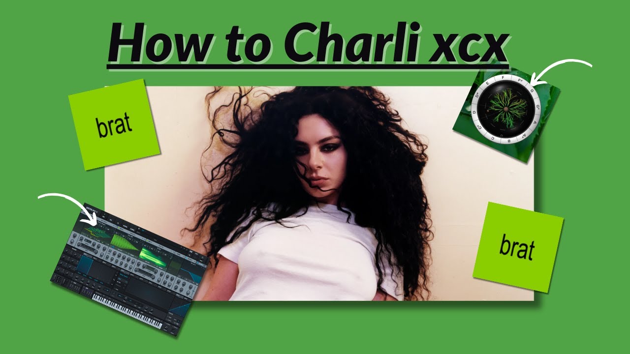 How to make a 'brat' type beat for Charli xcx | Tutorial