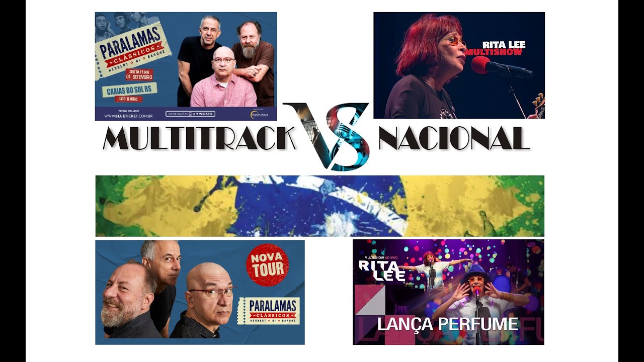 Multitracks Nacionais - VS Aberto - Pop / Rock Nacional (Qualidade Profissional)