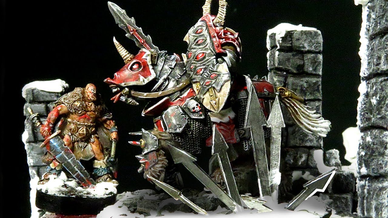 Thot-Slayer Santa's Custom Base [Slaves to Darkness Style]