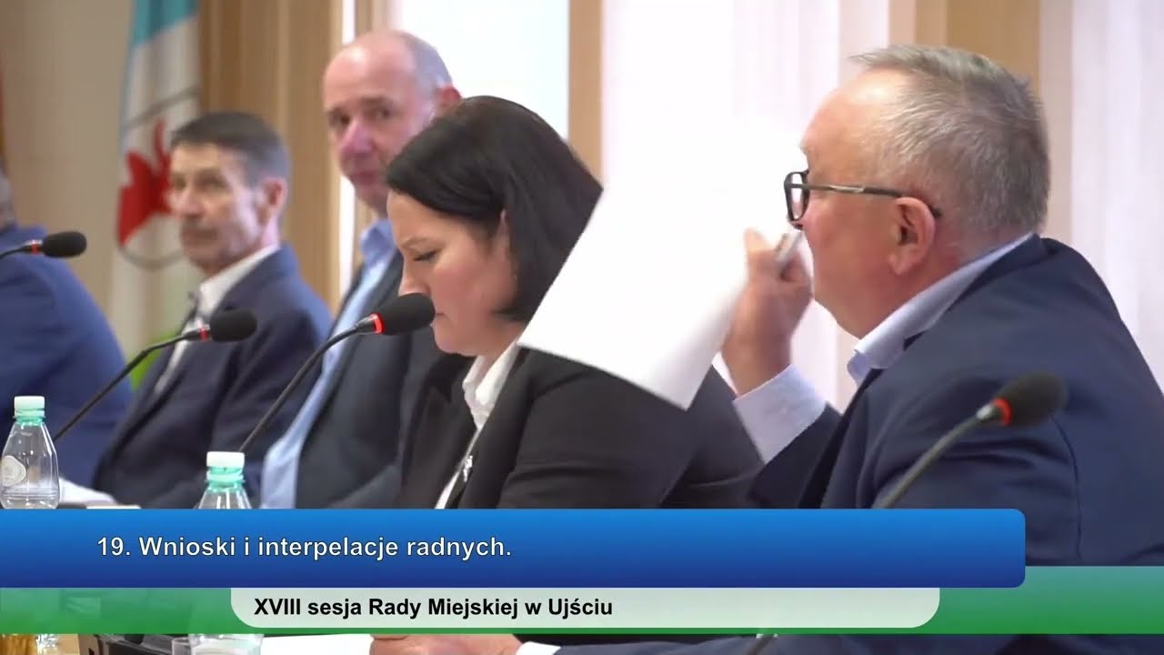 Sesja Rady Miejskiej, wystąpienie p. Cyrulika w sprawie budowy obiektu dla trzody chlewnej.