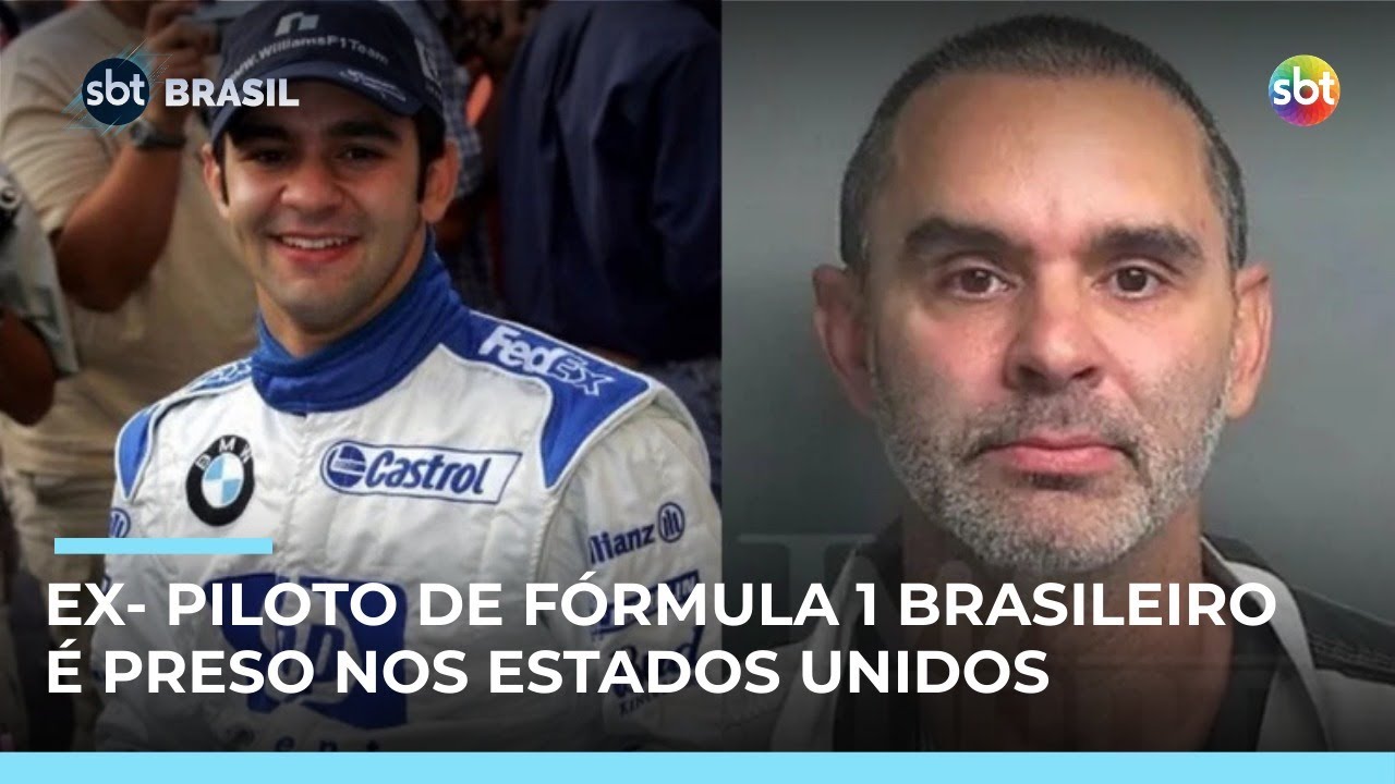 Ex-piloto de F&oacute;rmula 1 Ant&ocirc;nio Pizzonia &eacute; preso nos Estados Unidos | #SBTBrasil