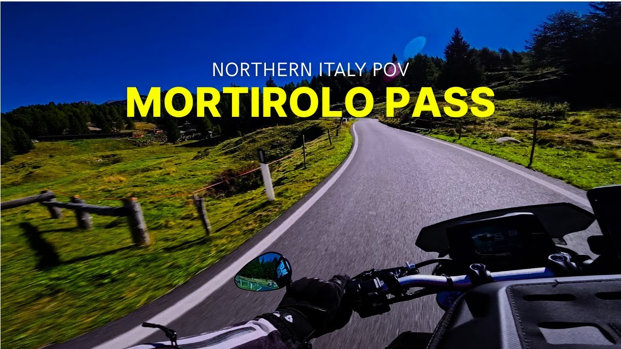 Narrow Roads & Steep Climbs | Mortirolo Pass MT-09 POV [4K]