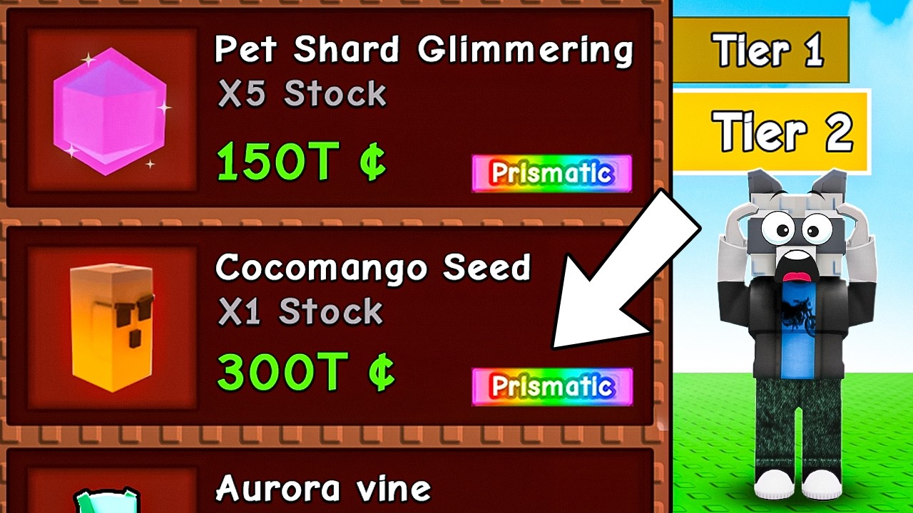 😱COCOMANGO!! Разблокировал секретный магазин Сэма в GROW a GARDEN!