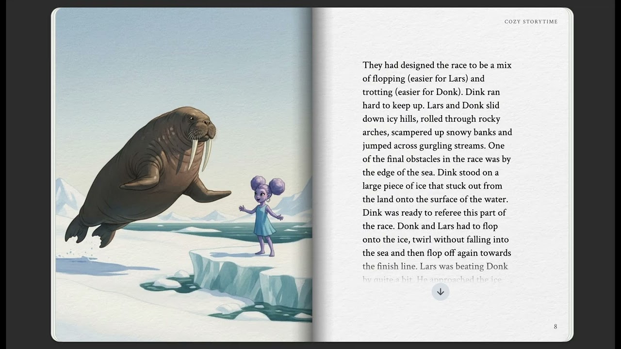 Dink And Donk: Episode 4 &ndash; Go With The Floe | Cozy Storytime