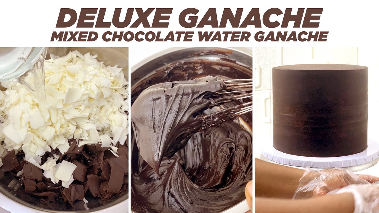 MIXED CHOCOLATE WATER GANACHE | DELUXE GANACHE