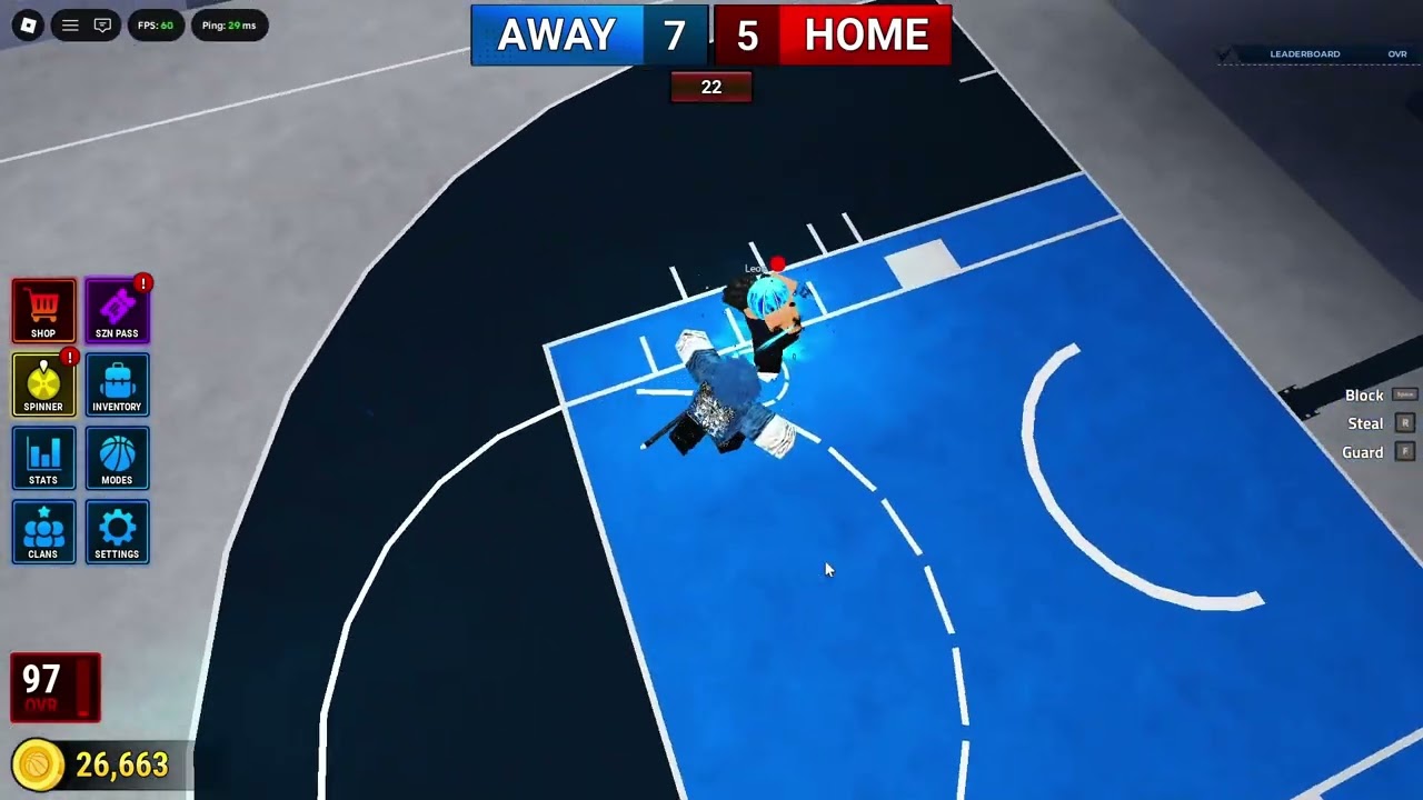 Basketball legends, BUT I CANT USE SHIFTLOCK.