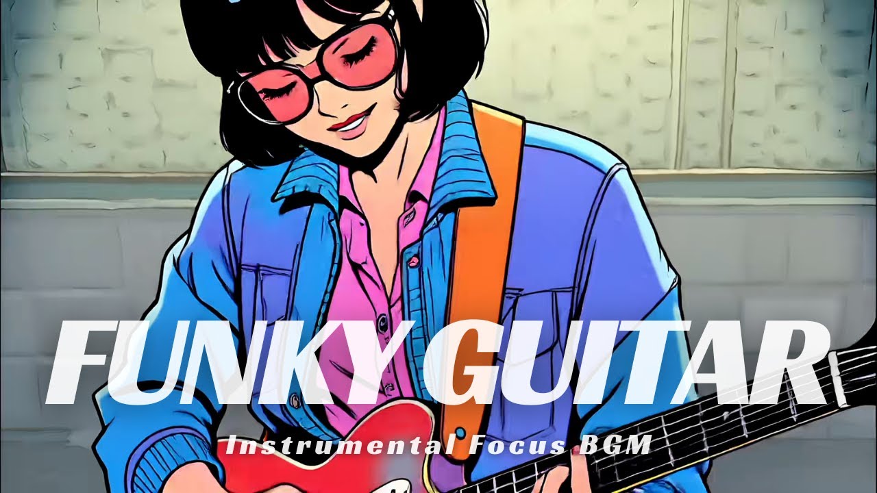 Funky Cutting Guitar BGM | Groovy Funk Guitar for Work & Focus