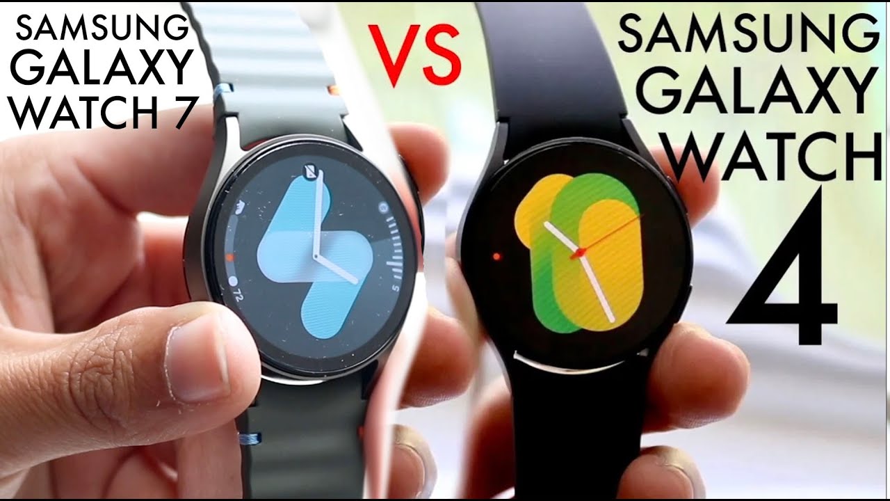 Samsung Galaxy Watch 7 Vs Samsung Galaxy Watch 4! (Comparison) (Review)