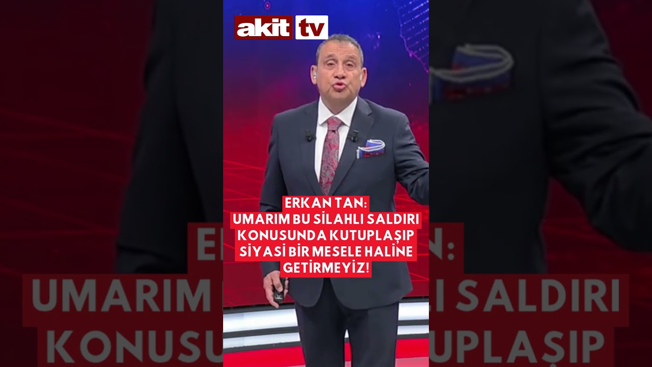 Umarım bu s*ilahlı saldırı konusunda kutuplaşıp siyasi bir mesele haline getirmeyiz! #sondakika