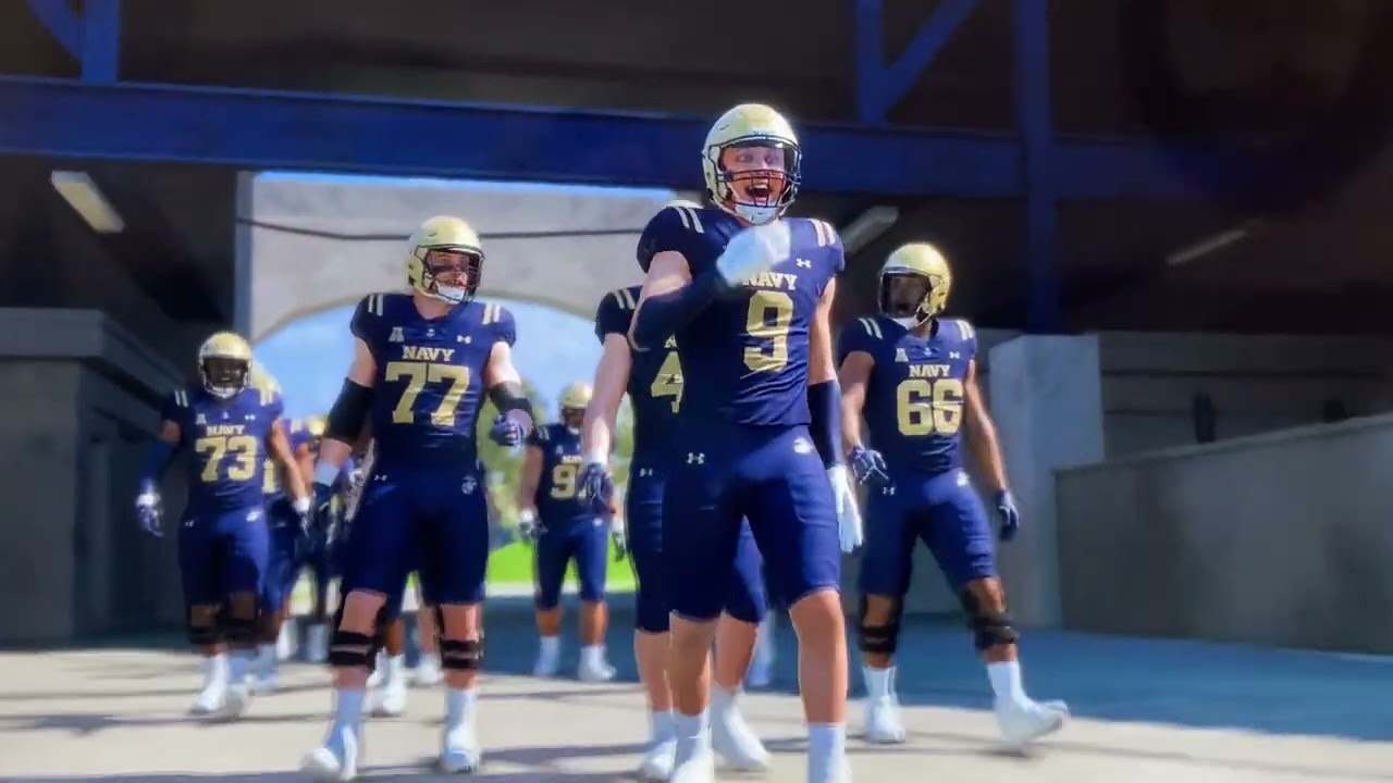 NCAA 26 Navy midshipman Dynasty Week 0 🆚 Arkansas State Redwolves