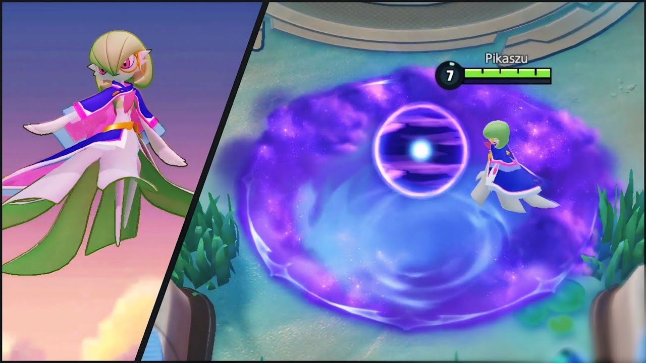 Gardevoir New Animation Effects Sacred Style Holowear China Server - Pok&eacute;mon Unite