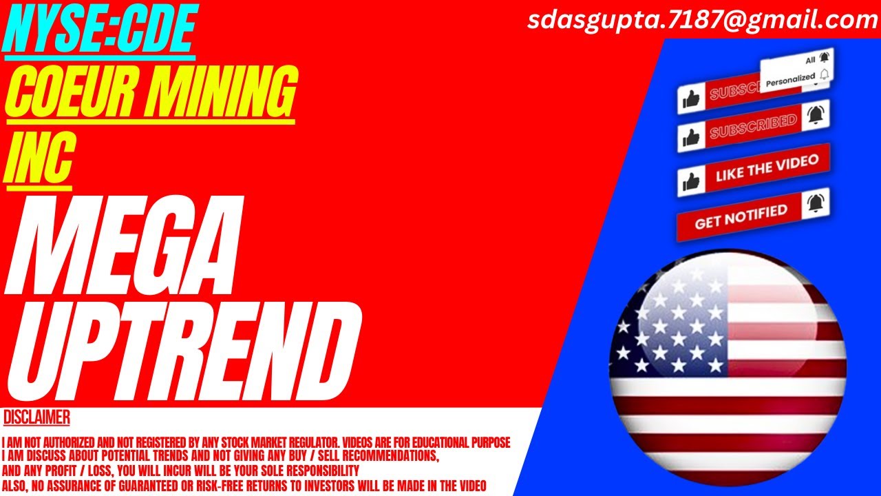 CDE STOCK : MEGA UPTREND | COEUR MINING STOCK