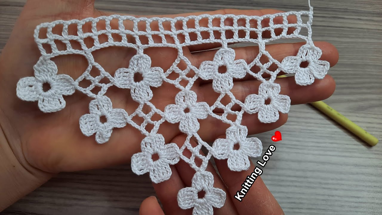 PERFECT 😍 Beautiful Crochet Flower Pattern | Easy Tutorial for Beginners