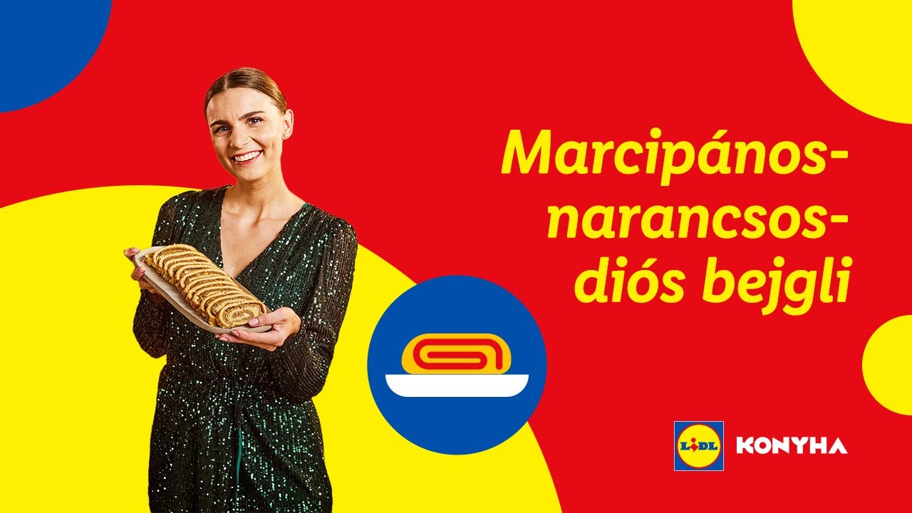 Marcipános-narancsos diós bejgli - Lidl desszertek Grétivel