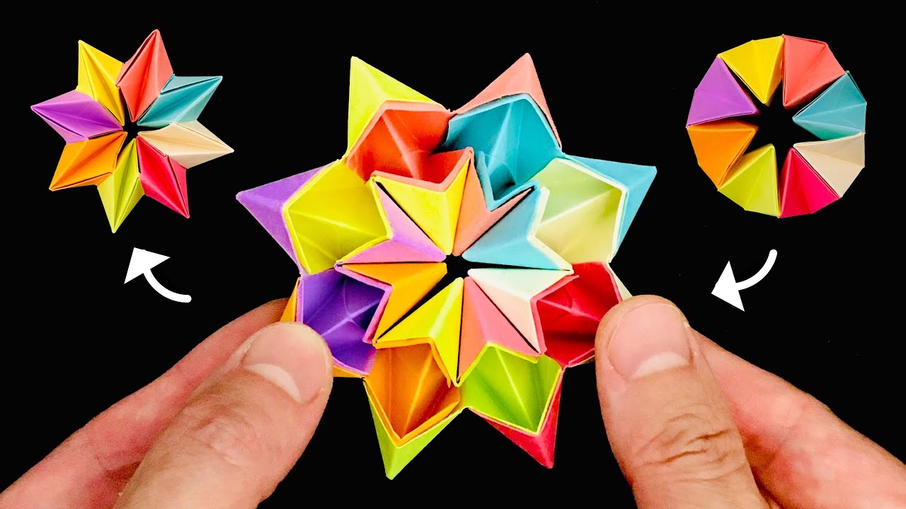Sticky Note Origami - Fidget Toys