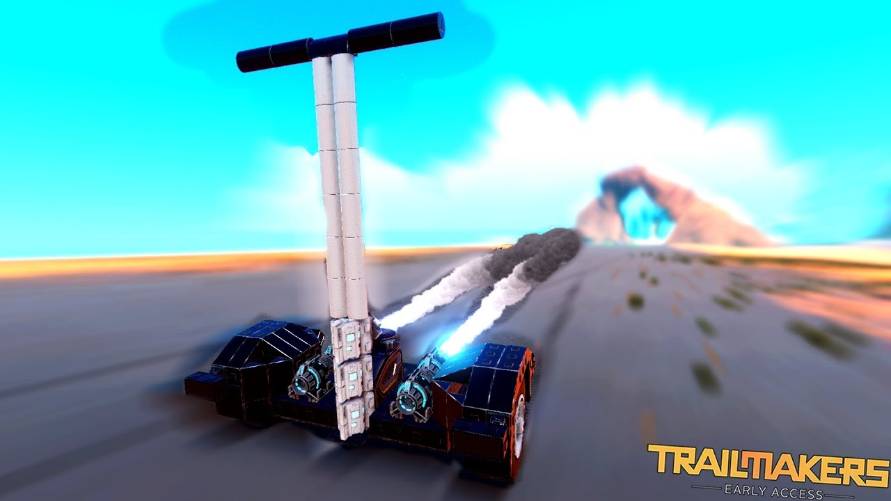 Is the World Ready for Rocket Powered Segways? - Trailmakers Early Access Gameplay