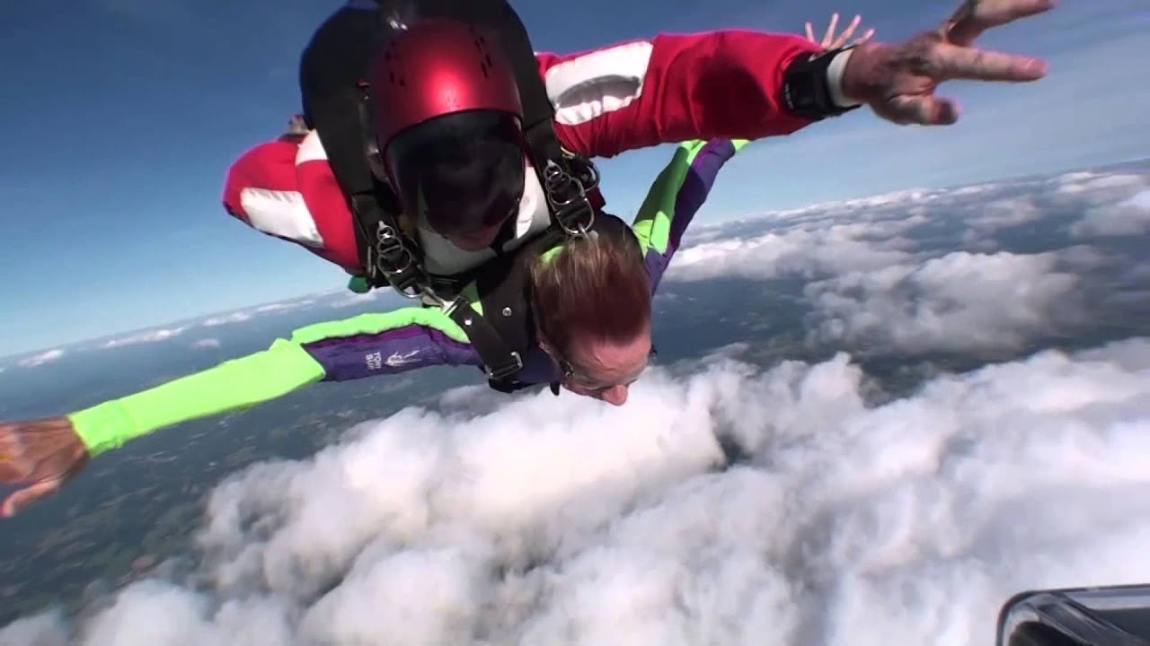 Nancilee Jones Sky Diving With AerOhio - 08-05-2015