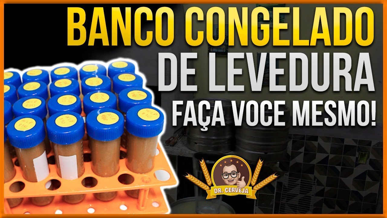Dr. Cerveja - Ep. 95 - Banco congelado de levedura - Faça o seu - Passo a passo - DIY