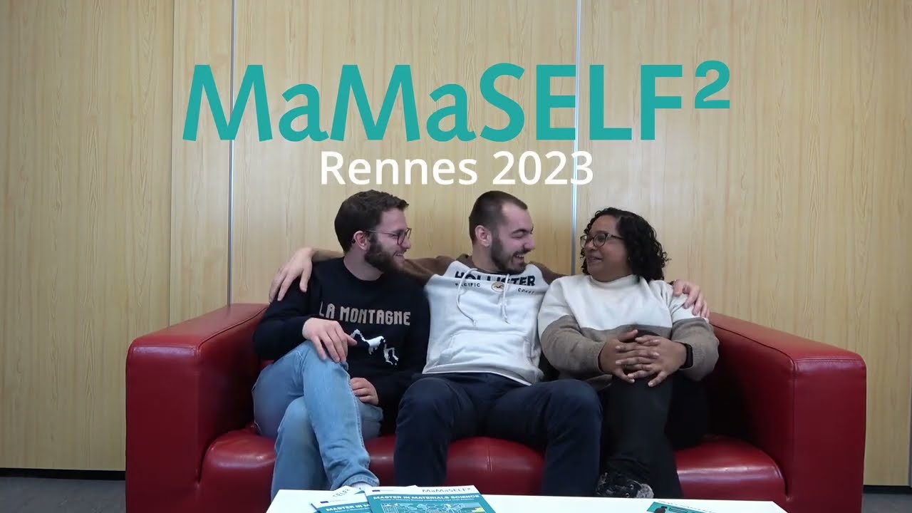 MAMASELF  MATERIALS SCIENCE ALUMNI -ALEXANDRE, CLÉMENT AND SHARVANEE