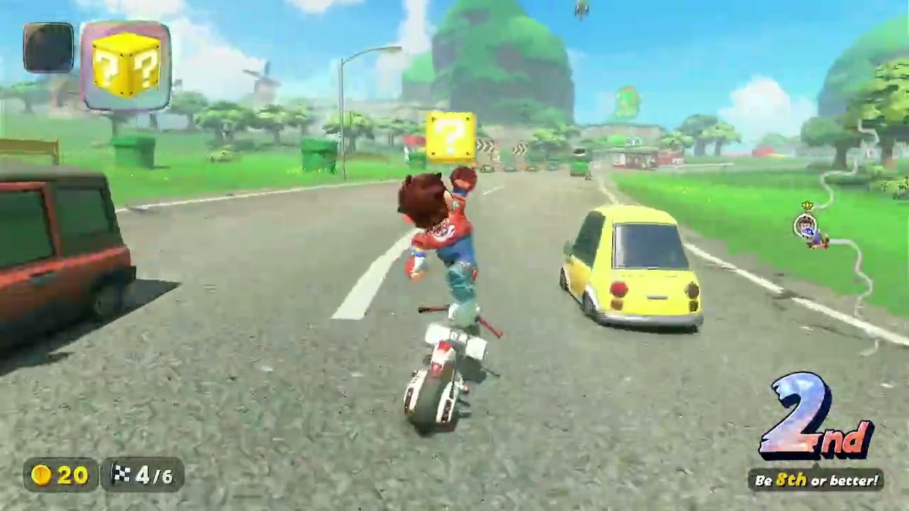 Mario Kart World Gold Trophy Hunter