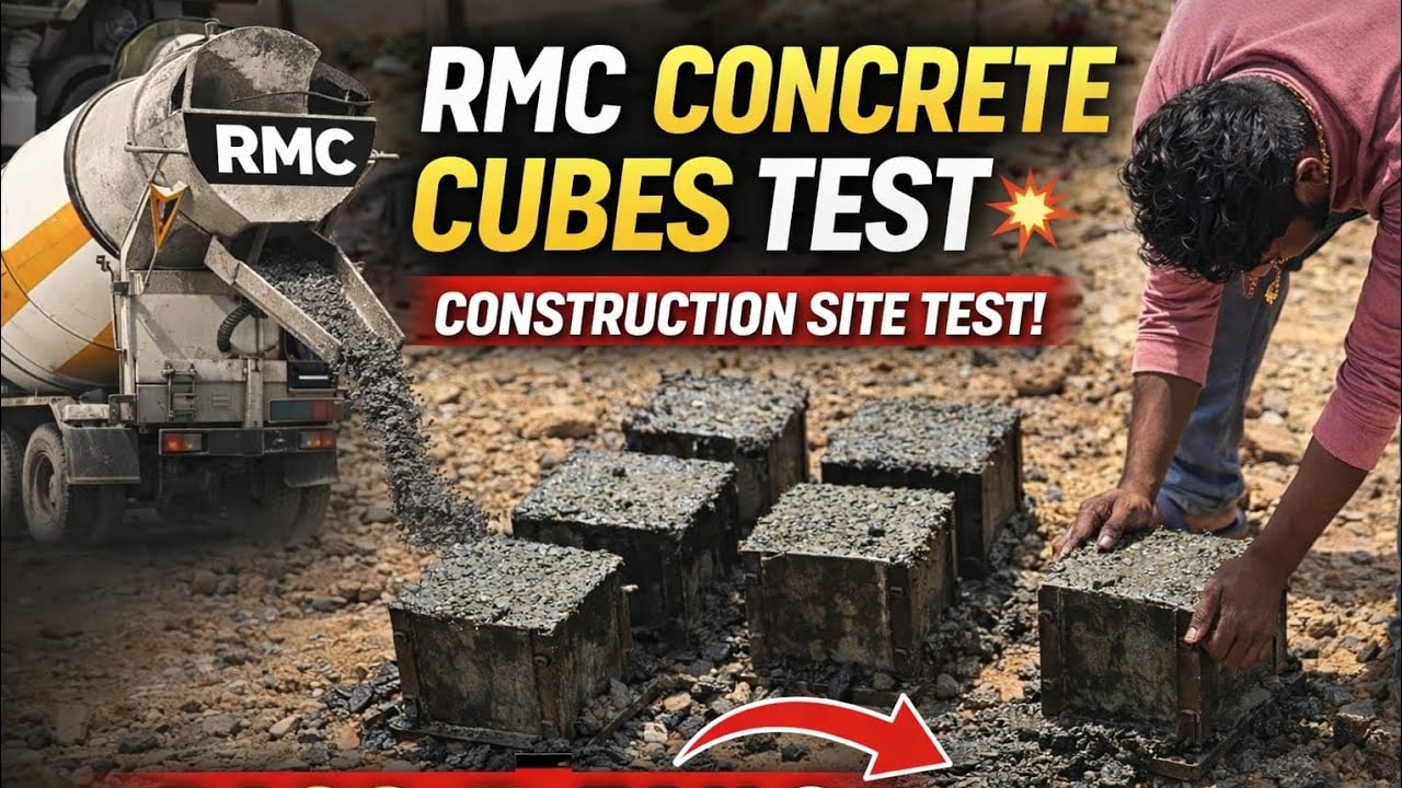 Rmc Concrete Cubes test 