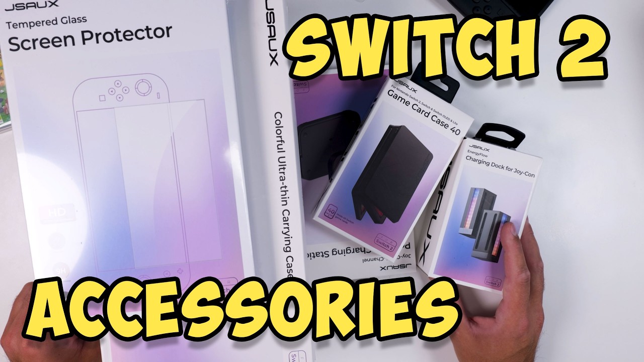 Switch 2 Accessories You NEED &ndash; JSAUX Unboxing & Review