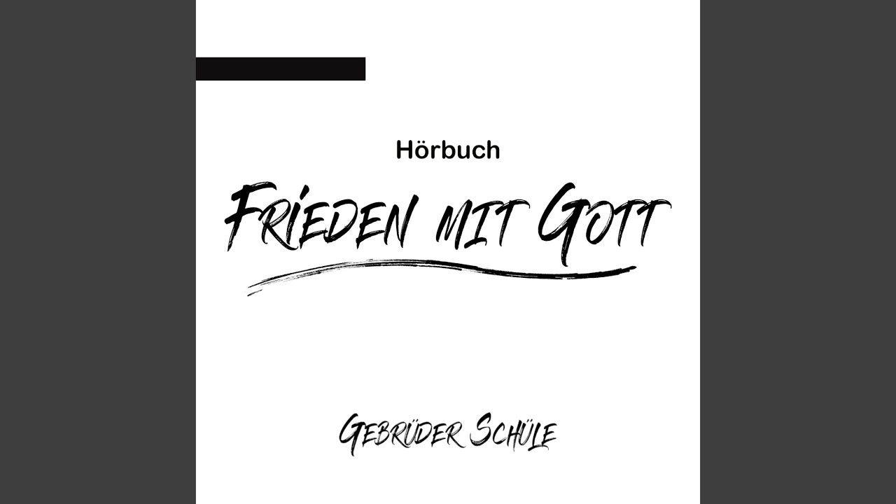 Frieden mit Gott