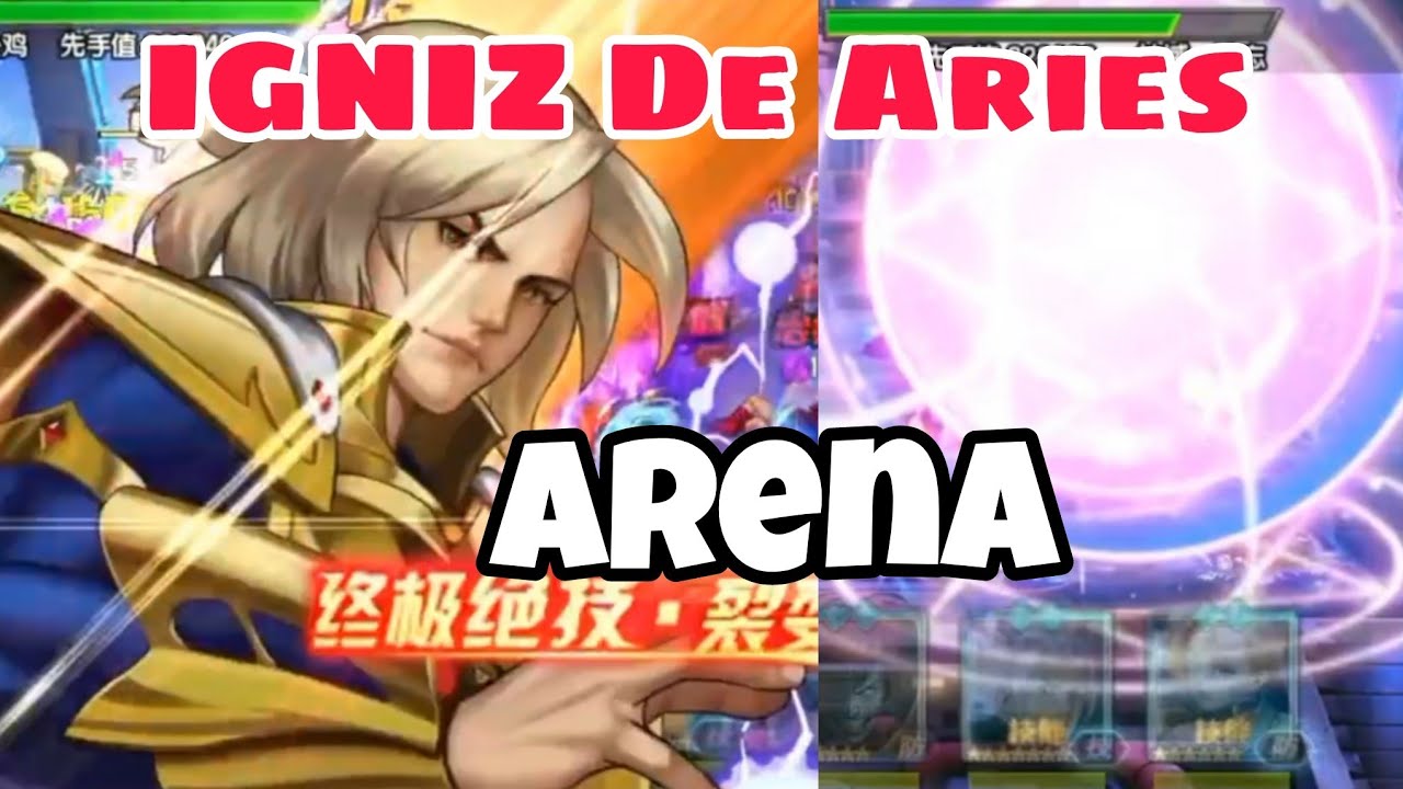 IGNIZ RENACIDO CON ARMADURA EN ARENA - KOF 98 UM OL CHINA [QQ WECHAT]