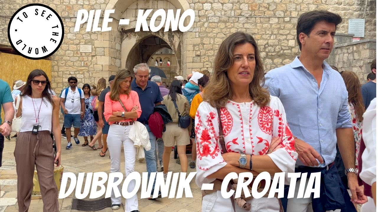 Walking Around The Beautiful Fort Lovrijenac In Dubrovnik, Croatia!