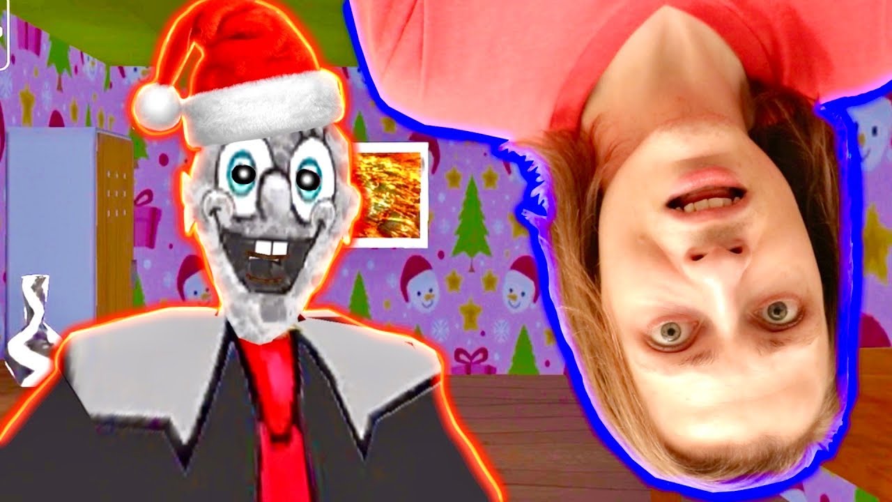 GRANNY NOEL À L’ENVERS ! LA GRAND-MAMAN PSYCHOPATHE FAIT PEUR ! Délires de Max