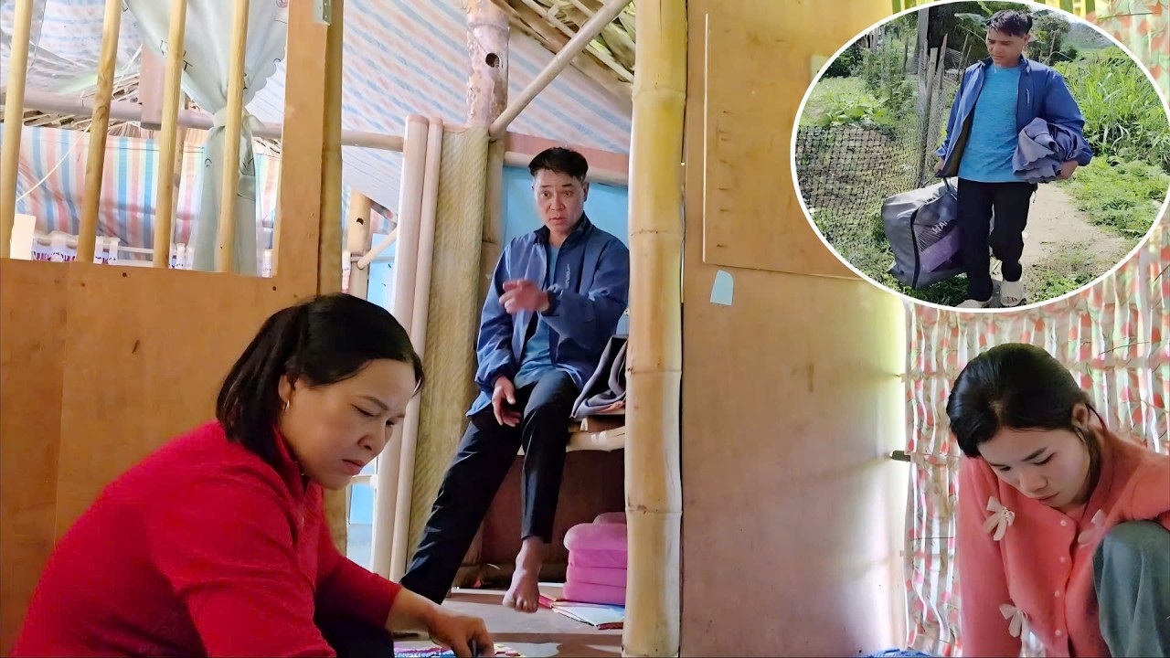 The father brought the belongings to Sinh, then continued to blame Bao.