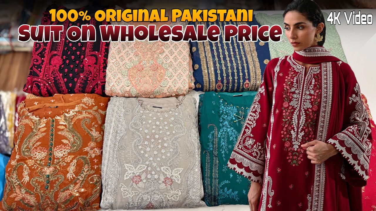 New Fresh Original Pakistani Suit 😍| Super Wholesale Rate ✅