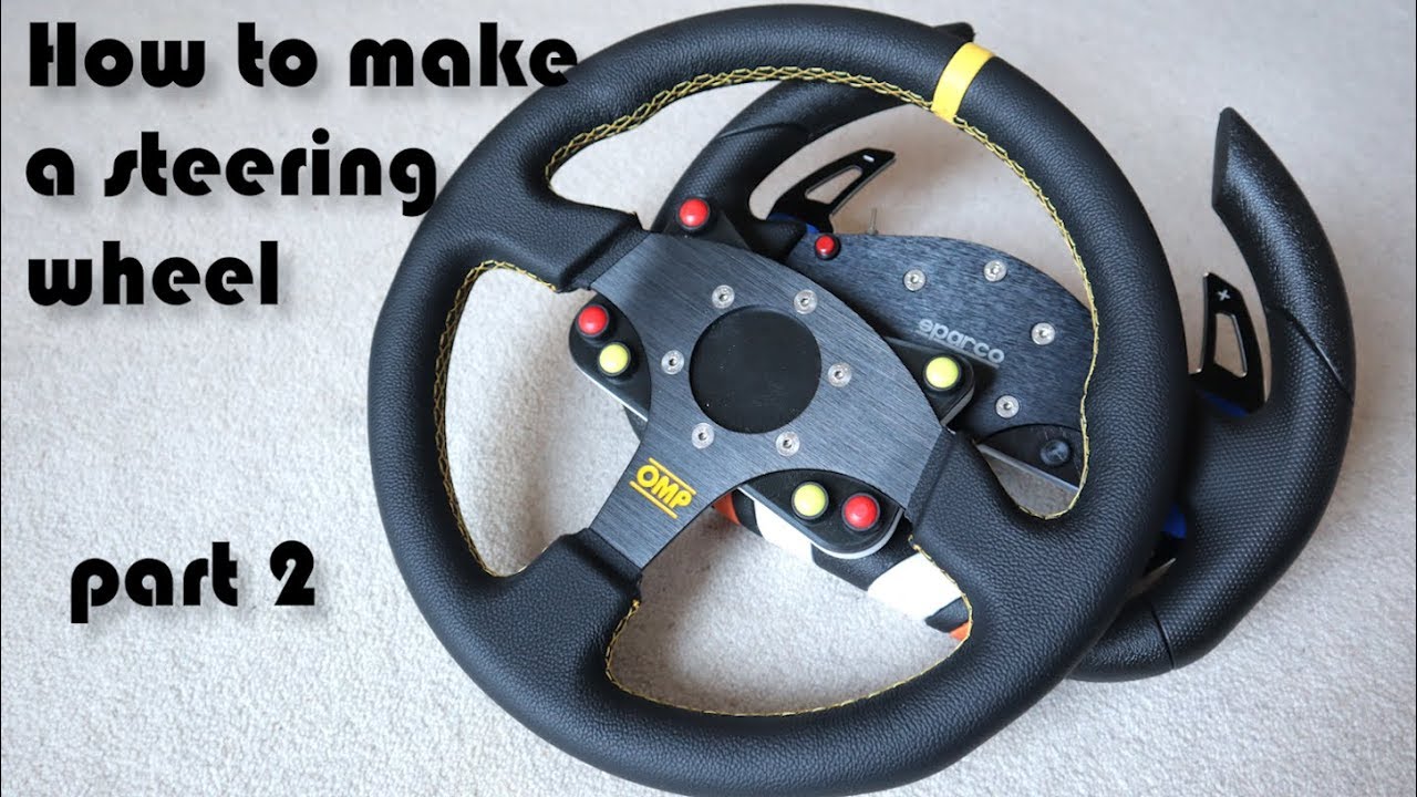 Как сделать руль для Thrustmaster (часть 2) — проектирование и сборка