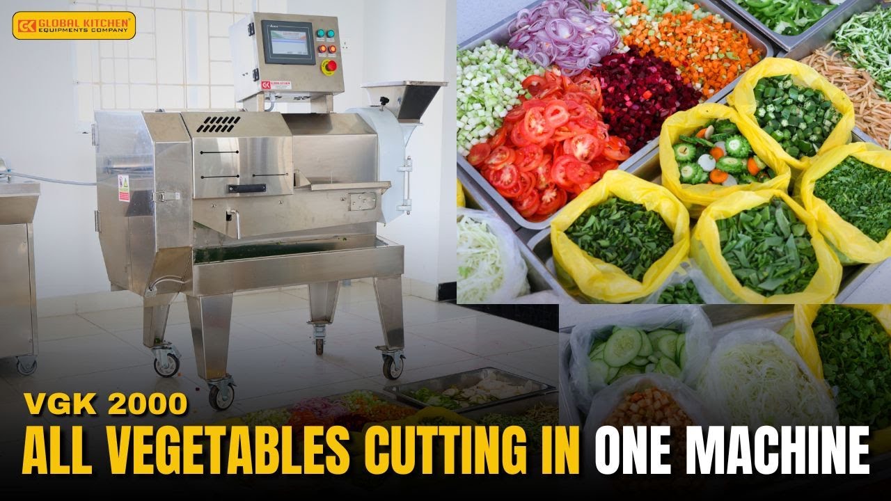 A must-have commercial veg cutting solution for food businesses 🔥