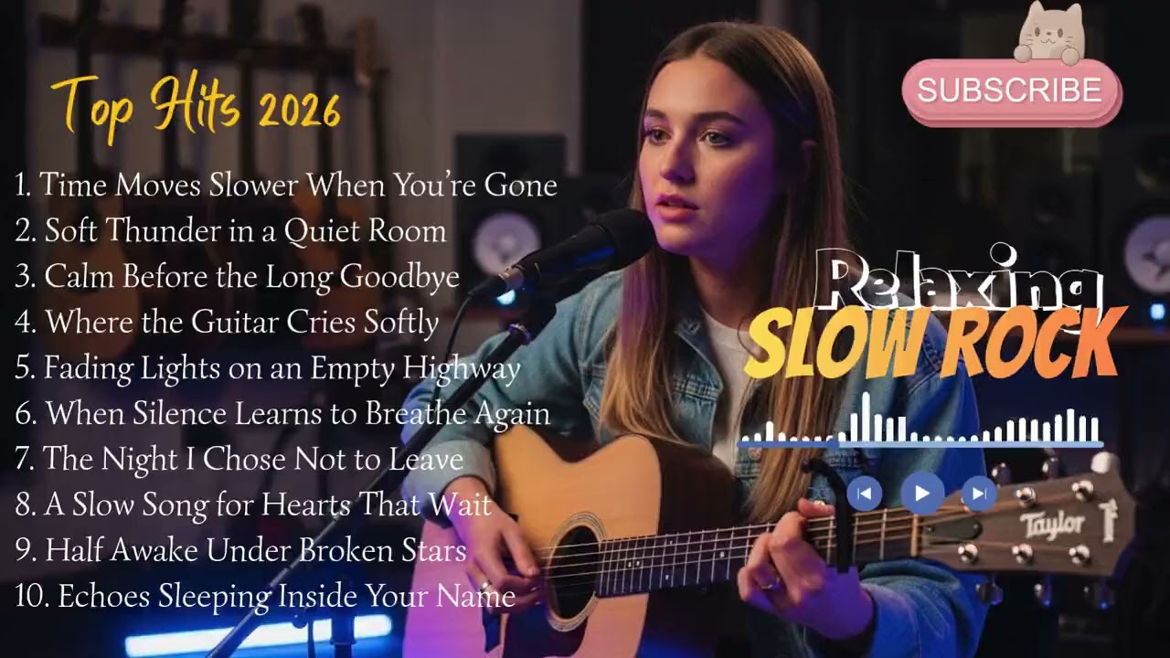 Best Soft Rock Ballads 2026 💿 Slow Rock Love Songs for Chill Evening