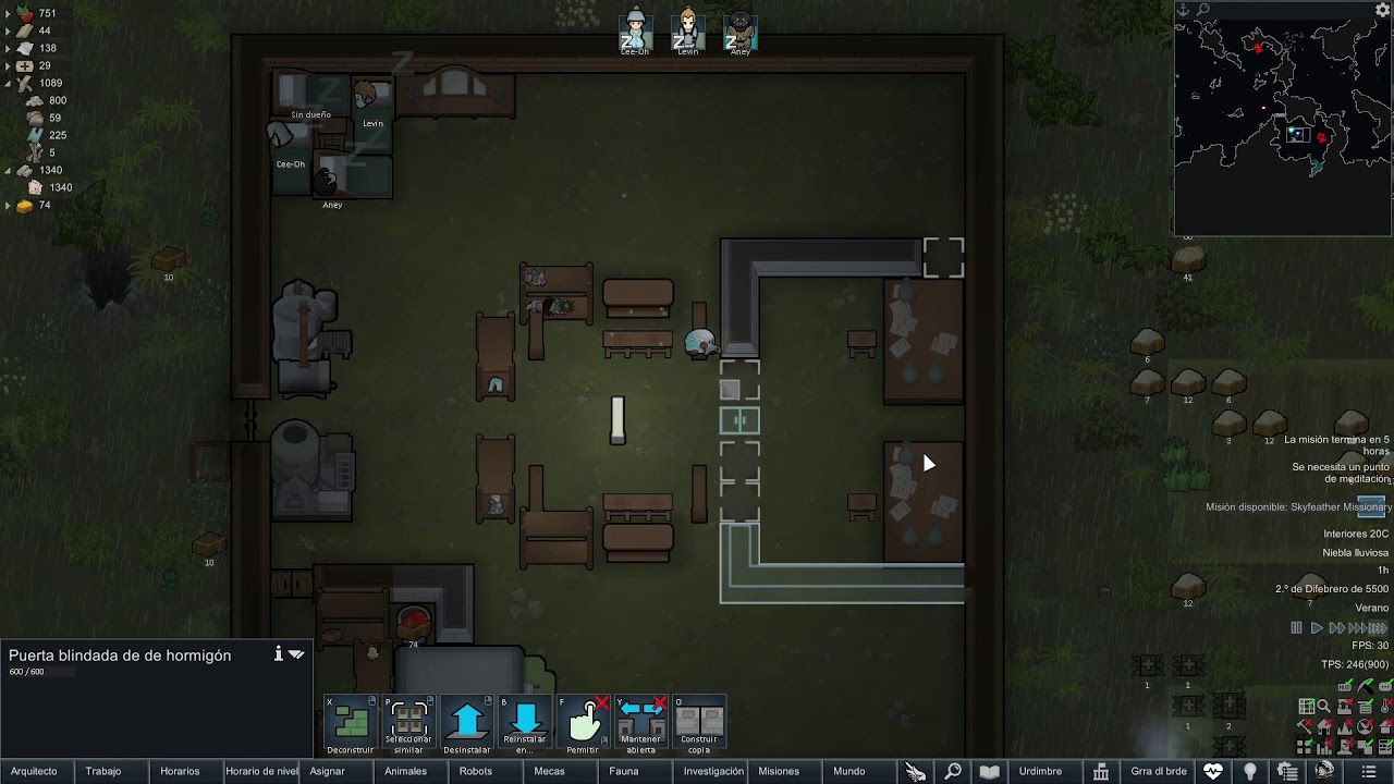 Jugando Rimworld | CONTRA EL VOID | VOLVI!!! | INICIAR DE 0 :C