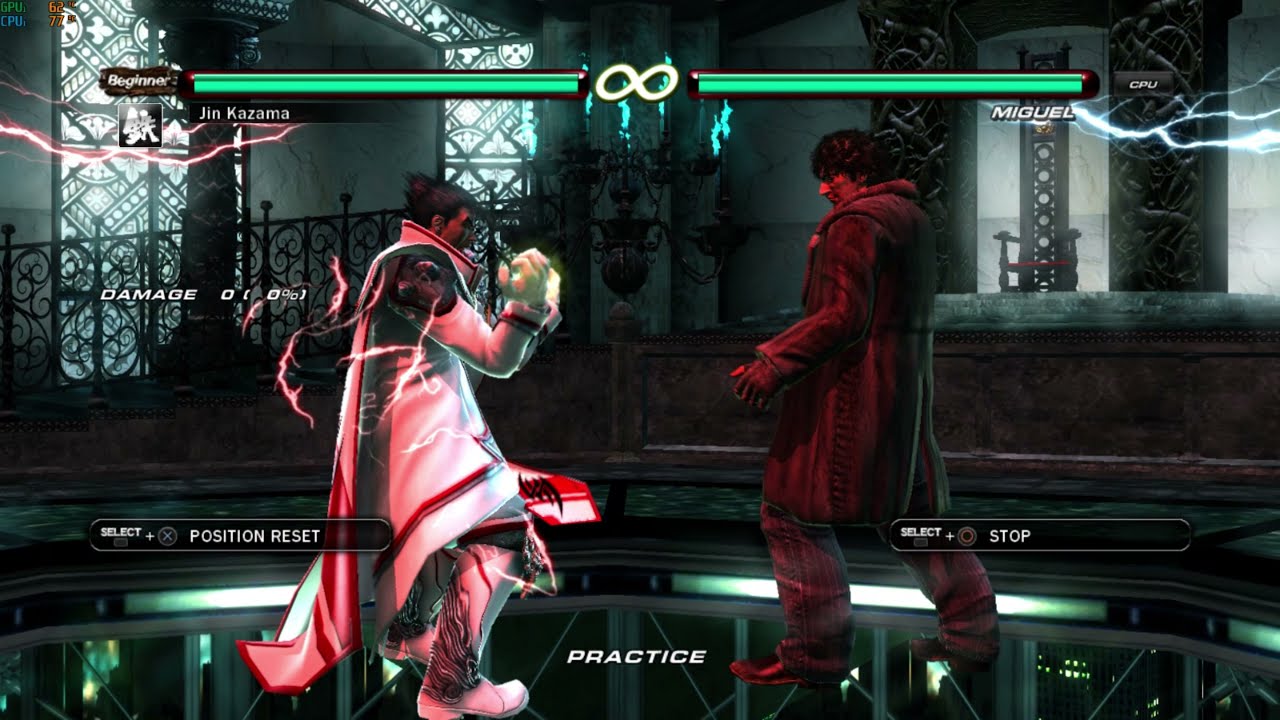 Tekken 6 BR Jin Kazama Parry Devastating Combo