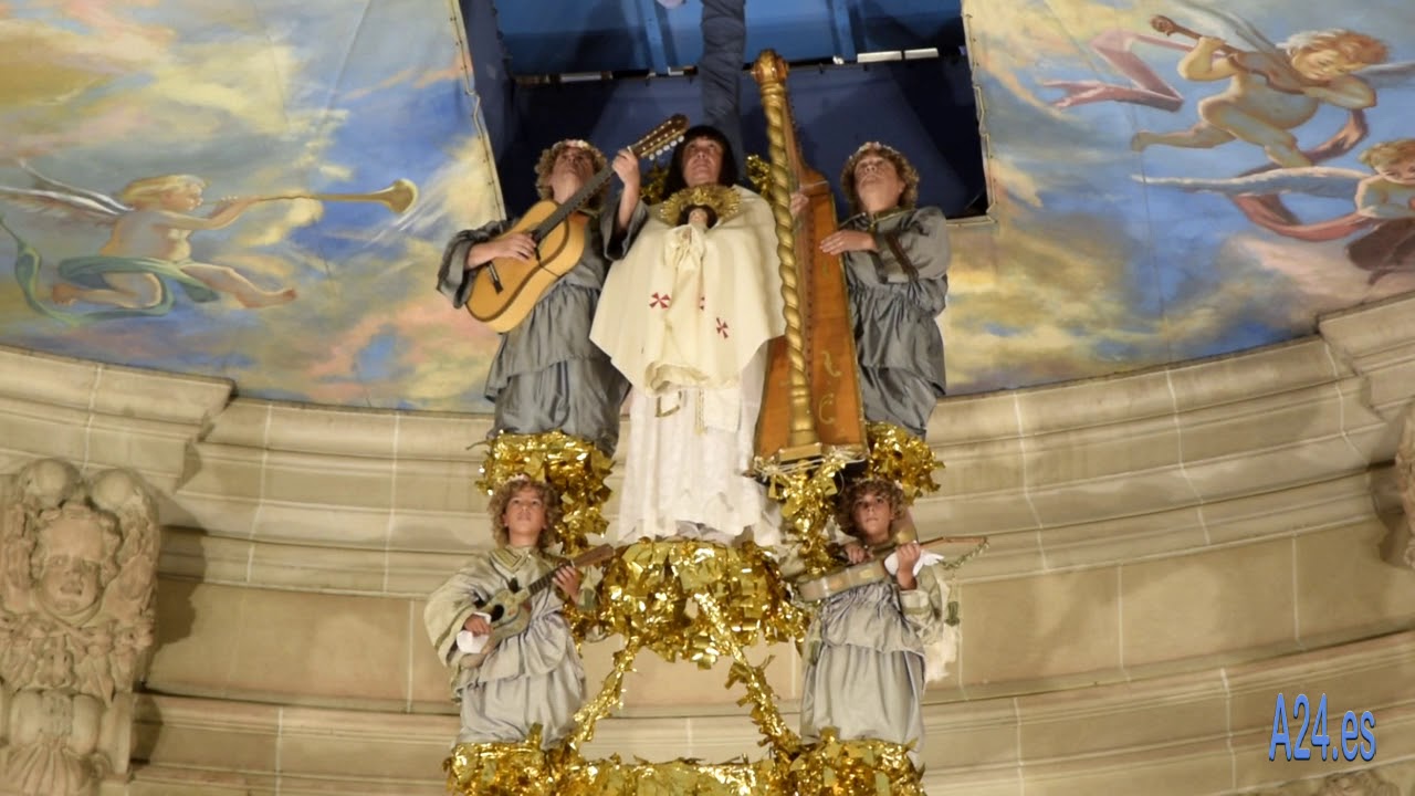 CORONACIÓN DE LA VIRGEN DE LA ASUNCIÓN MISTERI D'ELX MISTERIO DE ELCHE AGOSTO 2018