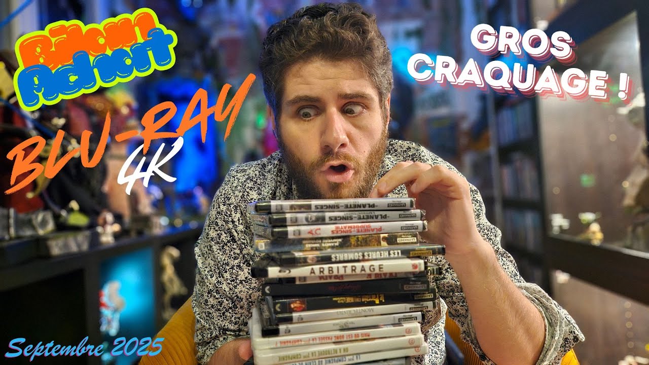Blu-ray Addict en Détresse : Mes Achats du Mois 🤯📦Bilan Achat Blu-Ray 4K