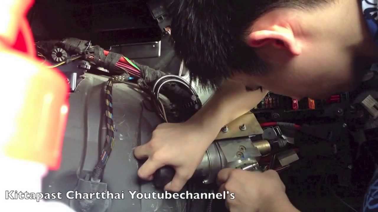 BMW E65 E66 -How to maintain/fill Hydraulic trunk fluid
