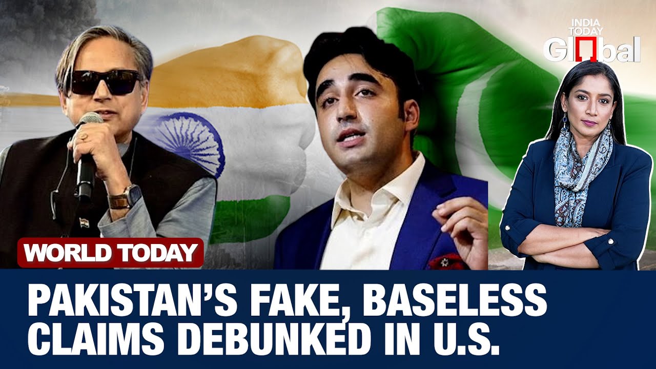 “You Built The Monster”: Tharoor Slams Bhutto’s Terror Claims | India vs. Pak in U.S. | World Today