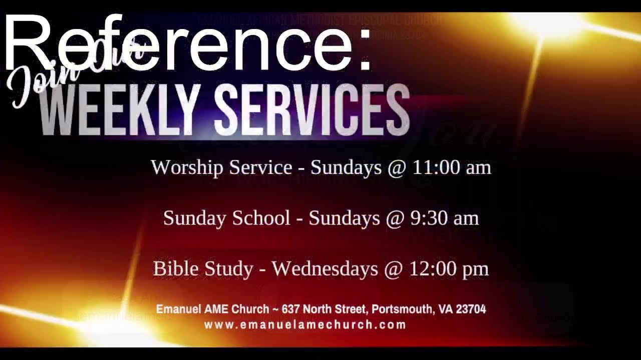 Sunday Morning Worship